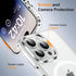 MOCCA Clear iPhone 14 Pro Case - Slim, Shockproof, Military Drop Protection, Non-Yellowing, MagSafe Compatible, 6.1"