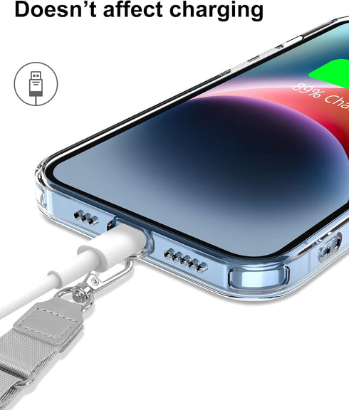 SHANSHUI Phone Lanyard, 2 Pack Durable Tether Tab Universal Nylon Neck Charm Crossbody Lanyard for Cell Phone Fit All