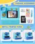 Kids Instant Print Camera - 24MP & 1080P Selfie Digital Camera with 3 Roll No-Ink Print Paper, 32G SD Card