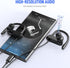 USB C Headphones Over Ear Hooks for iPhone 15 Pro Max Plus, Wired Earbuds with Loops Mic for Samsung Galaxy