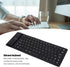 Roll-up Silicone Keyboard, Fully Sealed Silent Soft Keyboard Lightweight Portable USB Wired Keyboard 85 Keys Foldable Waterproof Flexible Keyboard(Black)