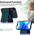 iPhone 13 Case with Credit Card Holder Mag Safe, Leather Wallet Case for Women, Detachable 2-in-1 Compatible with Mag