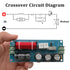 HiQltyla 150W 1-Way M-111 4 8 2Pack Mediant Speaker Crossover for Car/Home Audio, Passive Crossover for HiFi Car/Home