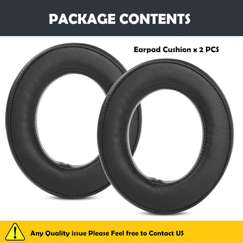 Replacement Ear Pads Compatible with Corsair HS50/Pro HS60/Pro HS70/Pro Stereo Gaming Headset, Protein Leather with