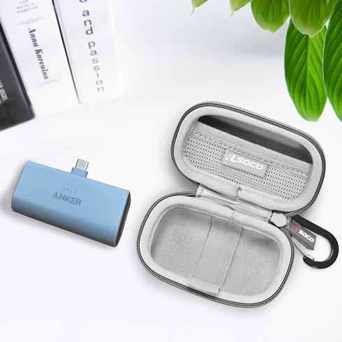RLSOCO Carrying Case for Anker Nano 621 Power Bank Portable Charger - Grey (Case Only)
