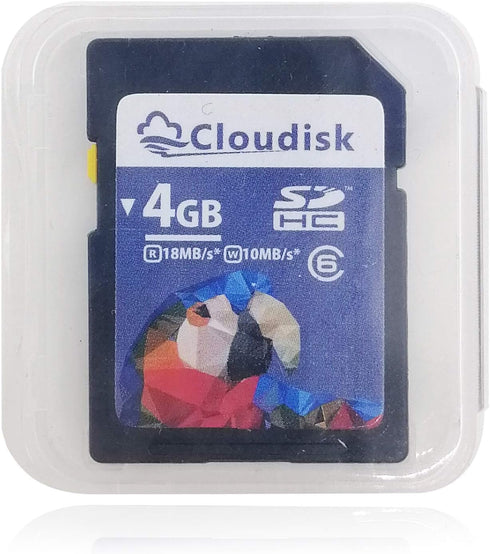SD Card 4GB SDHC Class 6 Flash Memory Card 4 GB Digital Camera Cards (4 GB)