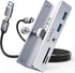 ORICO USB Hub 3.0, Clamp USB C Adapter with Extra Power Port, 2 USB-A Data Ports, SD/TF Card Reader