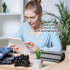 Wireless Bluetooth Speakers, Portable Stand Holder Speaker, Dual Drivers Stereo Dock for iPad, Phone, Outdoor, Black