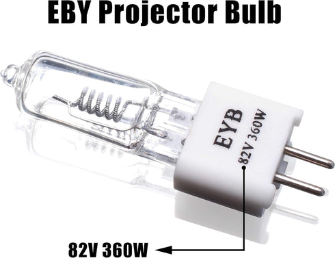 Wadoy EYB 82V 360W Projector Bulb RSE-57 Compatible with Apollo Overhead Projector, 2 Pack