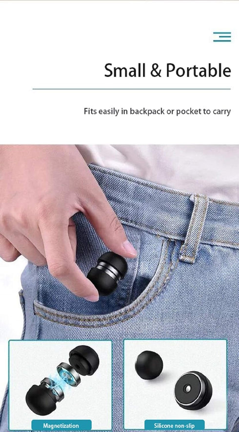 Laptop Cooling Stand, Ergonomic Laptop Cooling Pad, Small Invisible Cooler Ball for Laptop Computer