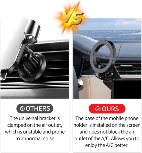 MaserWeller 2023-2026 13.1-Inch 360 Car Phone Holder for Land Rover Range Rover/Range Rover Sport Accessories Screen
