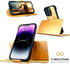 Dreem Fibonacci Wallet Case for iPhone 14 Pro - 2-in-1 Shockproof with Detachable Vegan Leather Folio