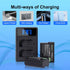 EN-EL15 2-Pack Batteries and Charger Set for Nikon Z6 z6ii Z7 z7ii Z8 D750 D850 D7000 D7500 D7100 D7200 D500 D600 D610