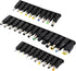 Universal 34pcs DC Connectors Plug Kit, 5.5 x 2.1mm Female Base Power Adapter Connector.
