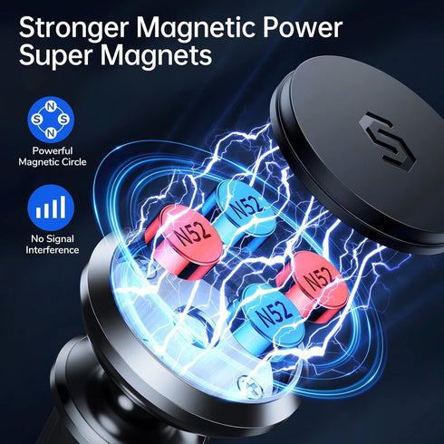 Syncwire Magnetic Phone Holder for Car, Super Strong Magnet Phone Holder Mount Air Vent 360° Rotatable