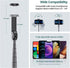ATUMTEK 65" Selfie Stick Tripod, All in One Extendable Phone Tripod Stand with Bluetooth Remote, 360° Rotation for