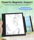 Ciscle 2, 4096 5 Magnetic EMR Stylus Pen for Remarkable No Charging Needed, Pressure Levels, Palm Rejection, Tilt