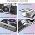 Generic 1.47" 32GB LCD Flip Screen Retro Keychain Camera, Card, Built-in Flash & Strap, Portable Camera for Travel