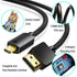 Micro USB to HDMI Converter, 4K 1080P HDMI Extender Cable 1.5M/5ft Adapter, Copy and Expand Videos to HDTV Monitor.