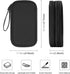 Electronic Accessories Organizer Carry Bag, Travel Cable Organizer Pouch for Cord, Charger, Earphones (M)