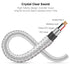 DUKABEL Headphone Splitter, AUX Splitter Cable for Headset, 3.5mm 2-Way Audio Splitter Y Cable for Headphones, Speakers