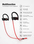Otium Bluetooth Headphones, Wireless Earbuds IPX7 Waterproof Sports Earphones with Mic HD Stereo Sweatproof in-Ear Earbuds Gym Running Workout 15 Hour Battery Sound Isolation Headsets