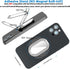 imeilee 360 Phone Holder Foldable Phone Stand Phone Ring Holder Finger Kickstand Rotation Cell Phone Stand Metal Phone