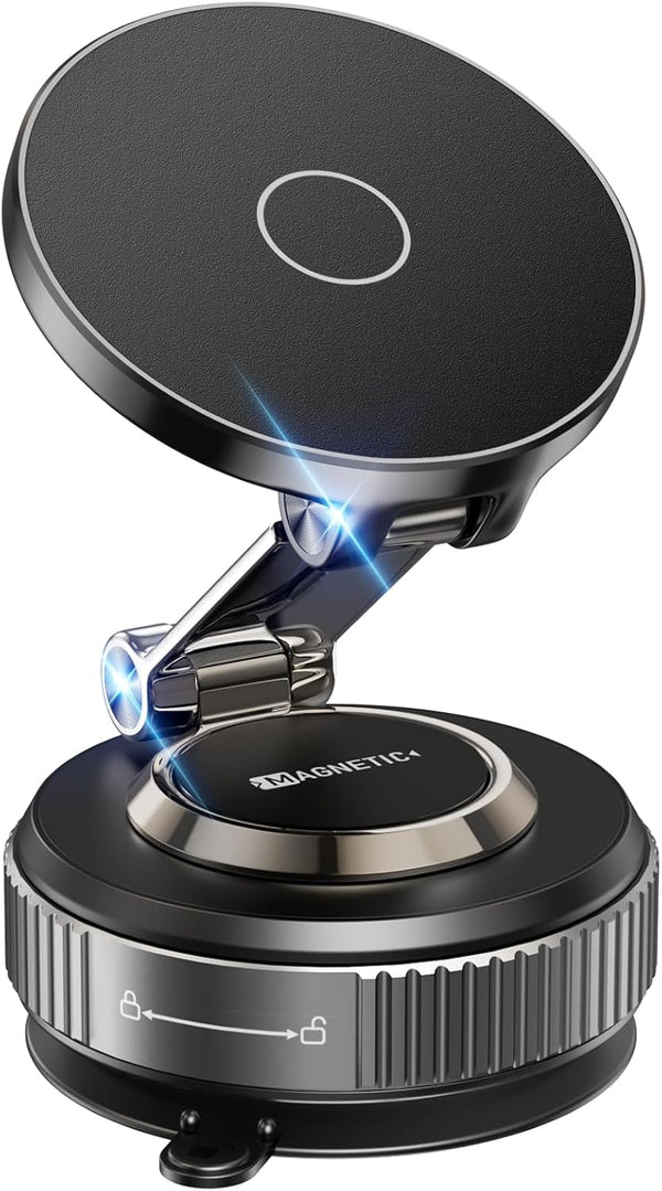 YLBV Magnetic Phone Holder for Car 2026 Heavy Duty Model 360 Adjustable Vacuum
