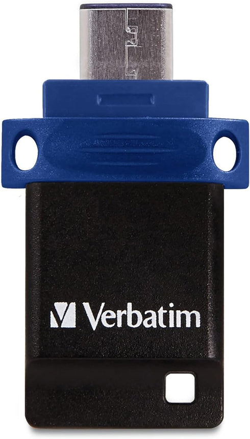 Verbatim 64GB 3.2 1 2 1 Store n Go Dual OTG USB Gen Flash Drive for USB-C Devices in Type C Thumb Drive
