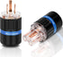 Monosaudio HiFi Power Plug, Pure Copper 15A/125V IEC C13/C15 Connector for DIY Audiophile Power Cord