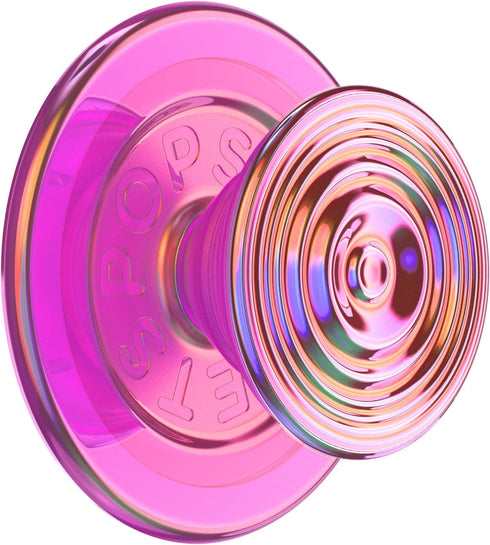 PopSockets Ripple Iridescent Absinthe Phone Grip Compatible with MagSafe, Wireless Charging Phone Holder