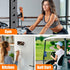welvath 17 16 15 14 13 12 Dual Magnetic Phone Holder for Gym, Workout, Kitchen or Any Metal Surface, Magnet Base Mount