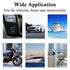 Double Port USB 3.0 Car Mount Flush Cable, USB3.0 Male to Female Extension Cable for Car Dashboard Panel 1ft