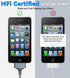 USB to 30 Pin Charging Cable (10 Feet) by Herfair - Nylon Braided USB Charging Cord Compatible with iPhone 4/4s/3G/3GS,