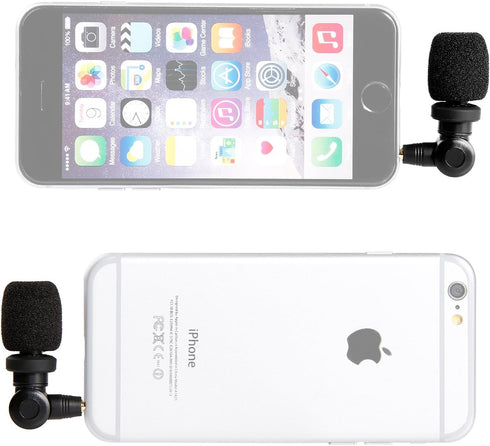 Saramonic SmartMic Mini Condenser Flexible Microphone for Smartphones, Vlogging Microphone for iPhone and YouTube