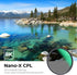 K&F Concept 52mm Circular Polarizer Filter, Super Slim High Definition CPL Lens Filter, 28 Multi-Layer Coated (Nano-X