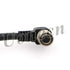 Uonecn Hirose 12 Pin Female Right Angle to Open End Power Cable for Hitachi Coaxial Cord, 39 inches
