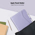 Fintie Case for iPad 9th/8th/7th Generation - Multi-Angle Viewing Stand Cover with Pocket & Pencil Holder, Lilac Purple