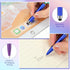 Qilery 30 Pcs Beaded Pens with Stylus Tips, Plastic Beaded DIY 2-in-1 Stylus for Rubber Touch Screen Handwriting,