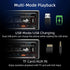 Auroky JSD-530 FM/MP3/TF/AUX/EQ, Single DIN Car Stereo Bluetooth Audio Player Handsfree Radio Receiver Dual USB Ports