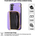 Furiet Samsung Galaxy S21 FE 5G Wallet Case, Detachable Crossbody Strap Zipper Purse with Multi Card Slot, PU Leather