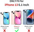 XIZYO Case for iPhone 13, Colorful Retro Oil Painting Flower Cute Floral Aesthetic Curly Wave Frame Laser Glossy Reflective Exquisite Stylish Protective Cover Women Girls-Peony Flower/Purple