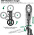 SULISAIS Mini Magnetic Phone Tripod with Remote Control, Portable Magnetic Selfie Stick Tripod for Photography