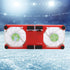 DR-S02 Laptop Cooling Pad, Folding Cooler with Dual Fans, Portable USB Powered Notebook Radiator Stand (Red)