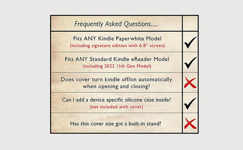 KleverCase 6 7 Inch Universal Book Cover for eReader Devices with to Screen. Works with Kobo, Nook, Kindle, Sony