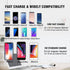 10W Fast Wireless Charger Pad Compatible with Samsung Galaxy S9/S9+/Note 8/S8/S8 Plus, iPhone Xs Max/XR/XS