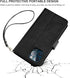 Bocasal Detachable Wallet Case for iPhone 13 Pro Max - RFID Blocking Card Slots, Premium PU Leather, Shockproof (Black)