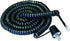 Softalk Twisstop Detangler with Coiled Phone Cord - 25-Foot, Black