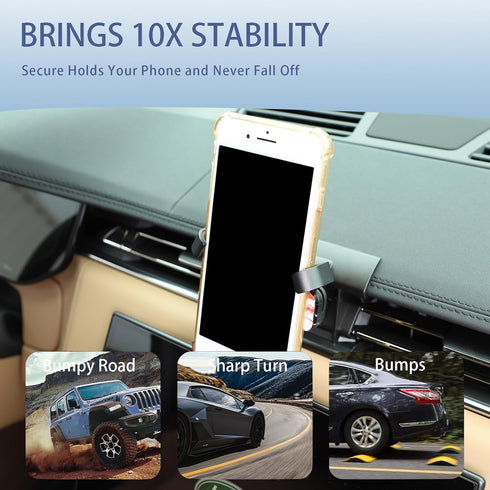 Car Phone Holder Mount Compatible with Land Rover Range Rover Sport/Vogue 2023-2024