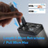 Retractable Car Charger, 4 in 1 Fast Phone Adapter 66W, USB Car Charger with Retractable Cables, Compatible with iPhone
